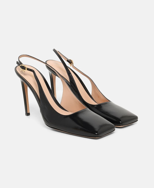 Gianvito Rossi Christina Slingback pumps Black
