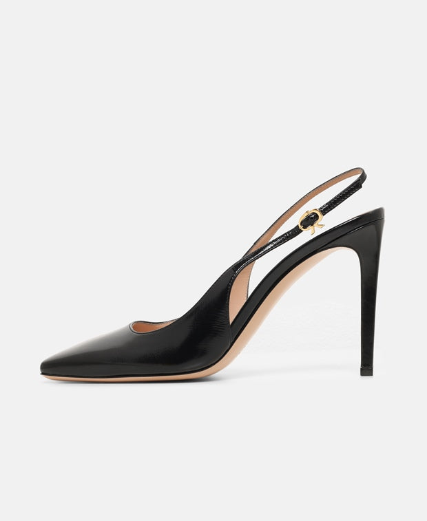 Gianvito Rossi Christina Slingback pumps Black