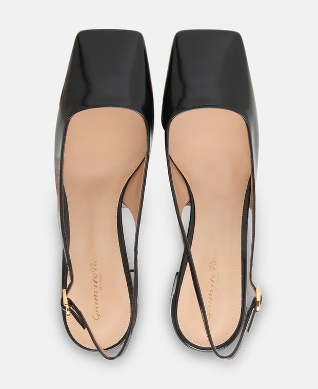 Gianvito Rossi Freeda 55 Slingback pumps Black