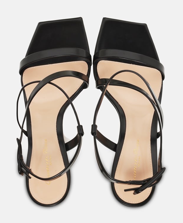 Gianvito Rossi Ricktokpist Heeled sandals Black