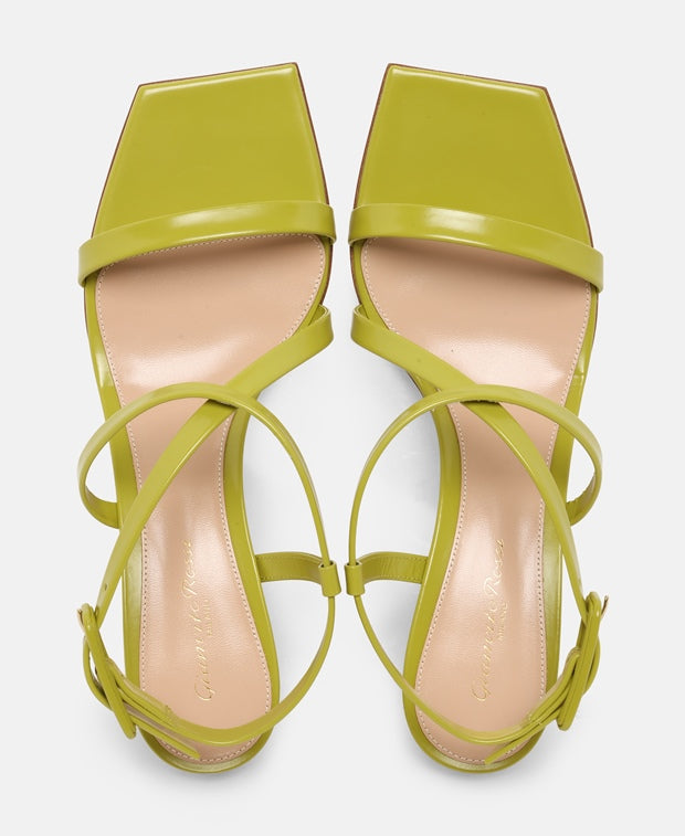 Gianvito Rossi Ricktokpist Heeled sandals Yellow