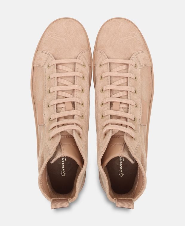 Gianvito Rossi 360 High Sneakers Off-white