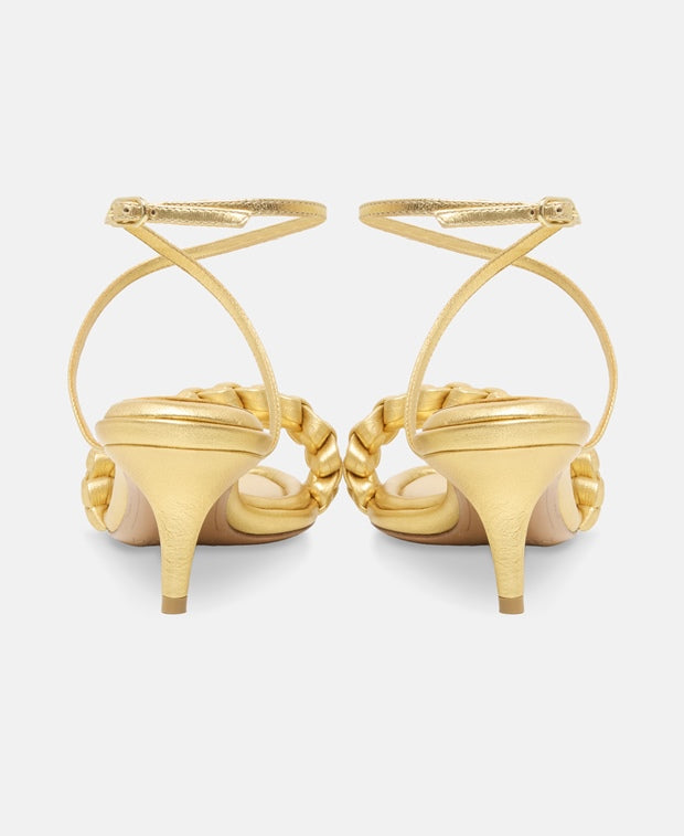 Alexandre Birman Francis50 Ankle strap sandals Gold