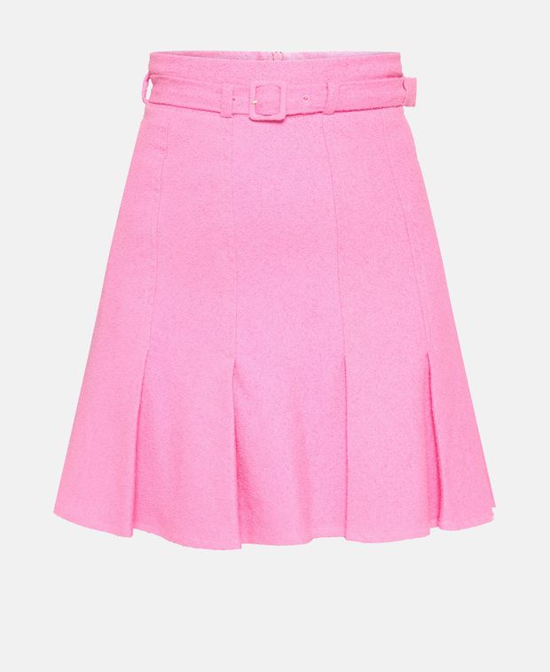 Patou Linen-blend skirt