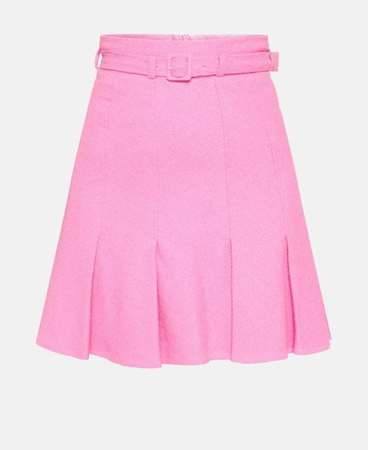Patou Linen-blend skirt