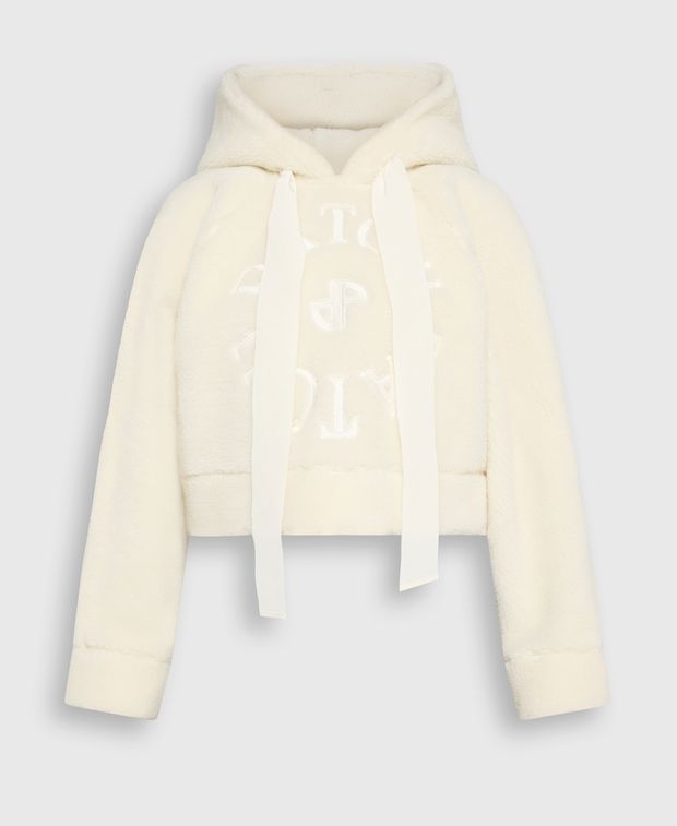 Patou Fleece hoodie Medallion