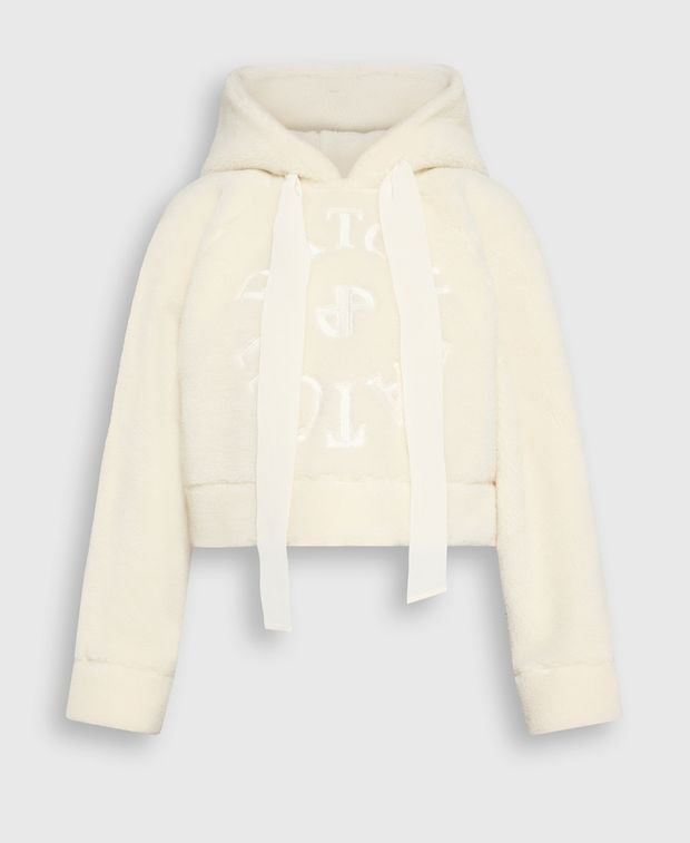 Patou Fleece hoodie Medallion