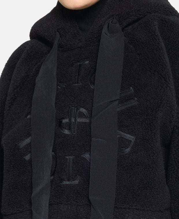 Patou Fleece hoodie Medallion