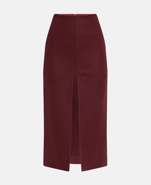 Patou Wool-blend skirt