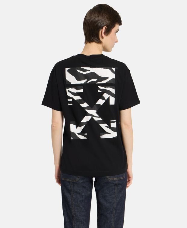 Off-White T-shirt Zebra Arrow