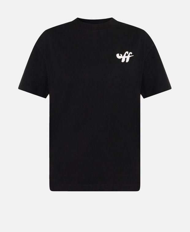 Off-White T-shirt Zebra Arrow