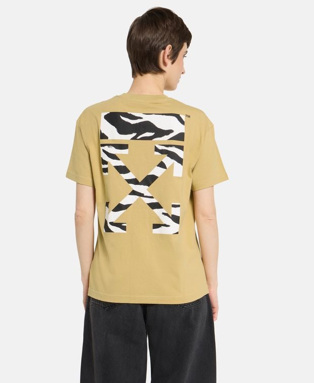Off-White T-shirt Zebra Arrow
