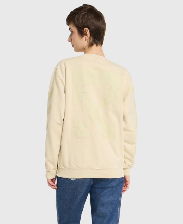 Off-White Sweatshirt Ecru