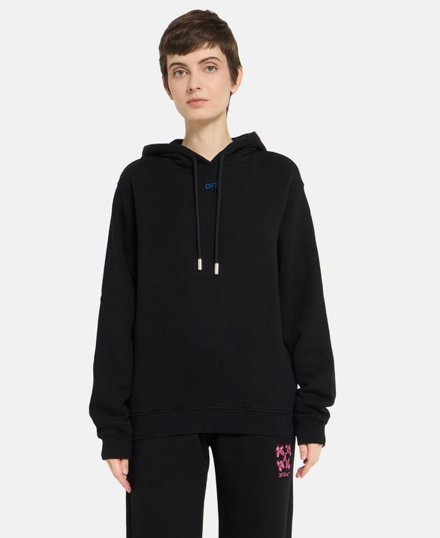 Off-White Hoodie Pinkflower