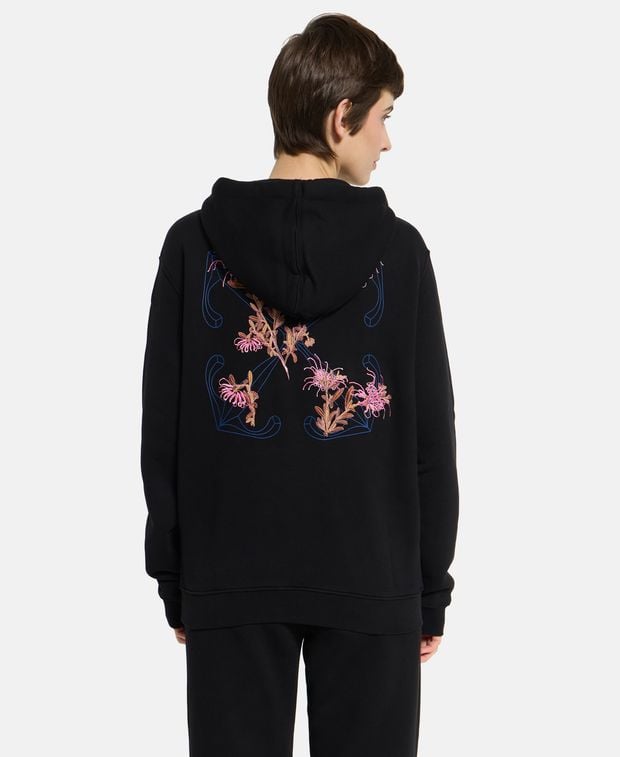 Off-White Hoodie Pinkflower
