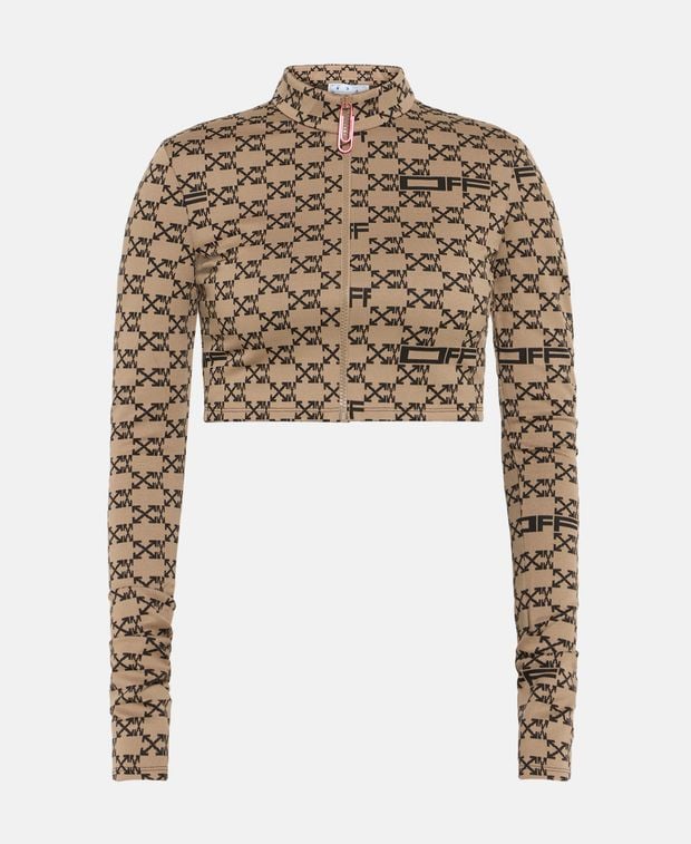 Off-White Sweatjacket Brown