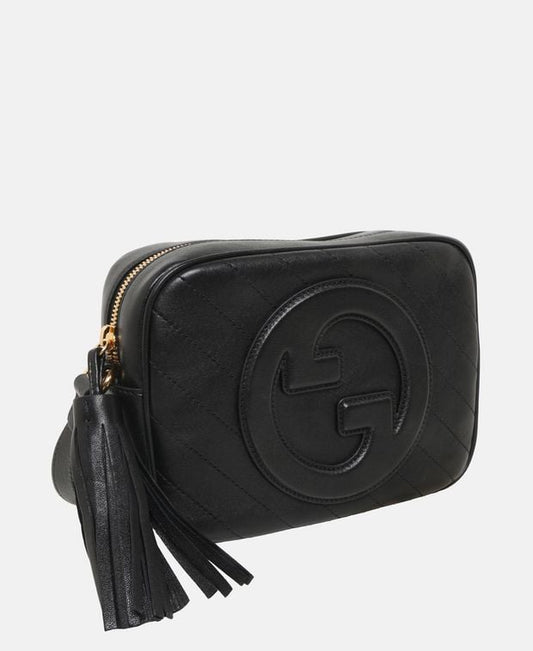 Gucci Blondie Leather cross body bag Black