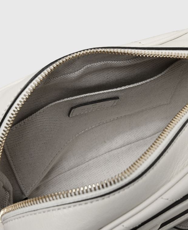 Gucci Blondie Leather cross body bag White
