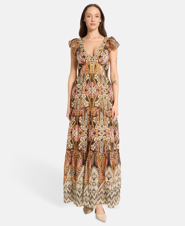 Temperley London Silk-blend dress
