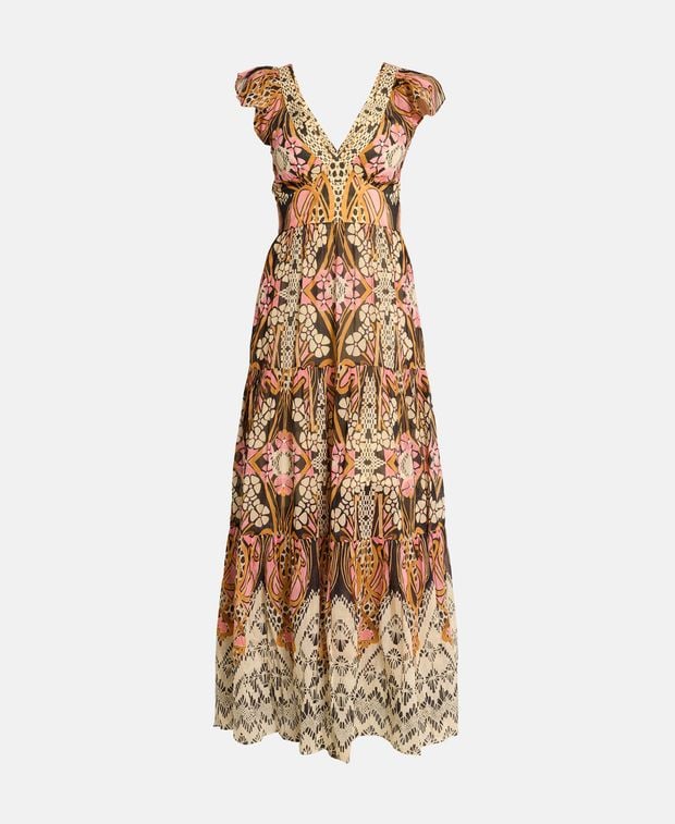 Temperley London Silk-blend dress