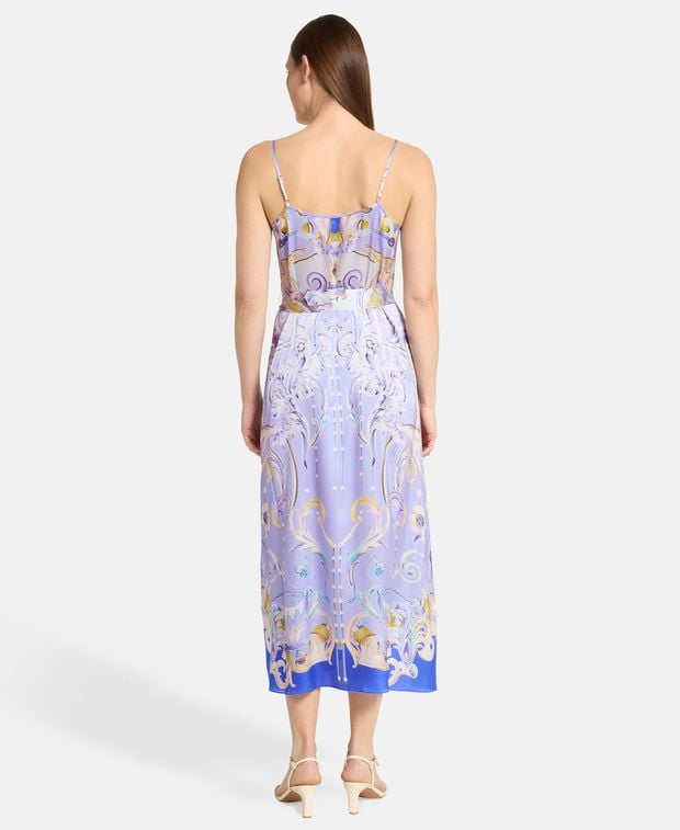 Temperley London Silk dress Light Blue