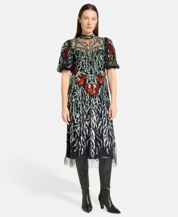 Temperley London Sequinned dress Suzani