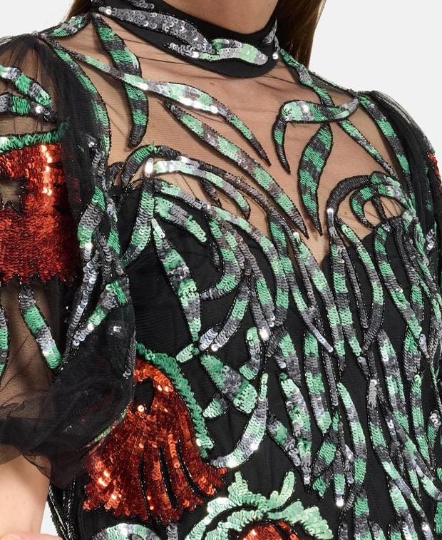 Temperley London Sequinned dress Suzani