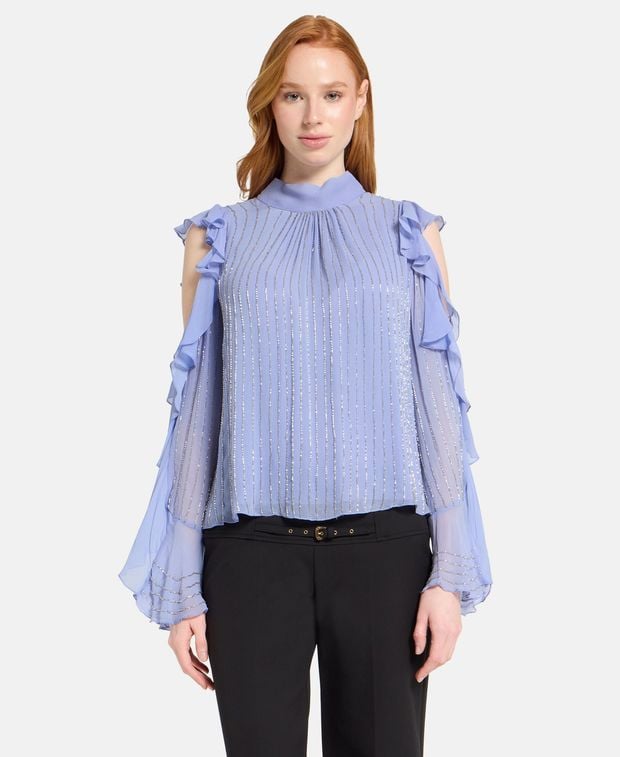 Temperley London Elegant shirt blouse Neptune