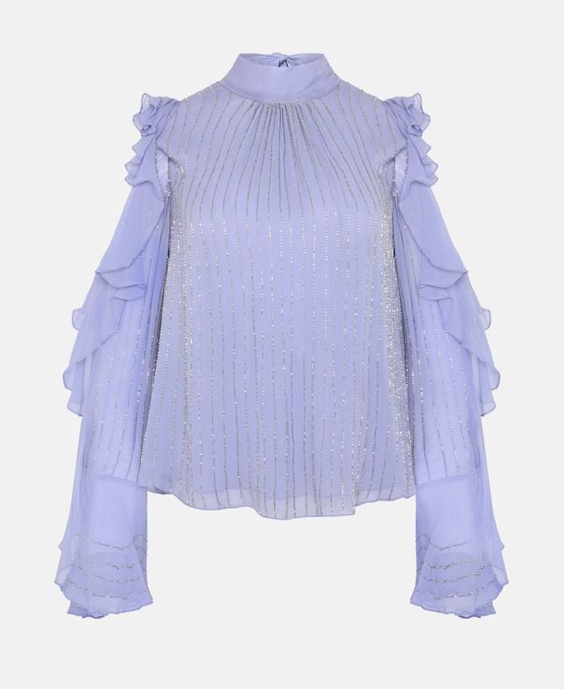 Temperley London Elegant shirt blouse Neptune