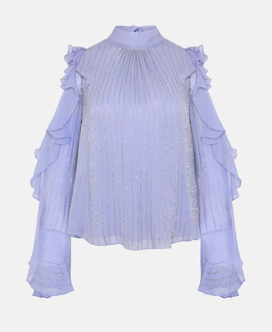 Temperley London Elegant shirt blouse Neptune