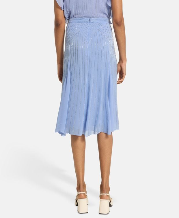 Temperley London A-line skirt Neptune