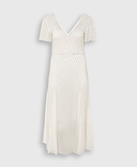 Temperley London Festive dress White