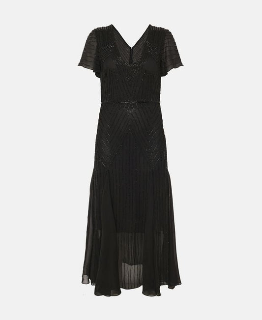 Temperley London Festive dress Black