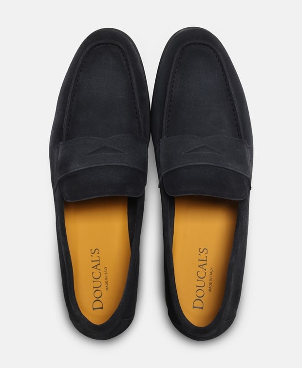 Doucal's Juke Loafers Midnight Blue