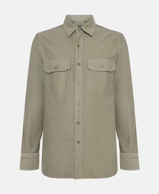 Tom Ford Long-sleeved shirt Dark Green