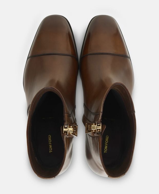 Tom Ford Ankle boots Bronze