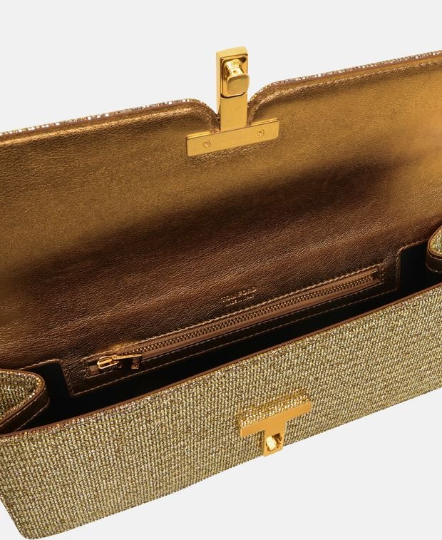 Tom Ford Clutch Gold