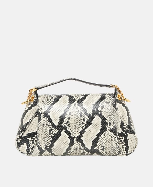 Tom Ford Tara Leather shoulder bag Greige