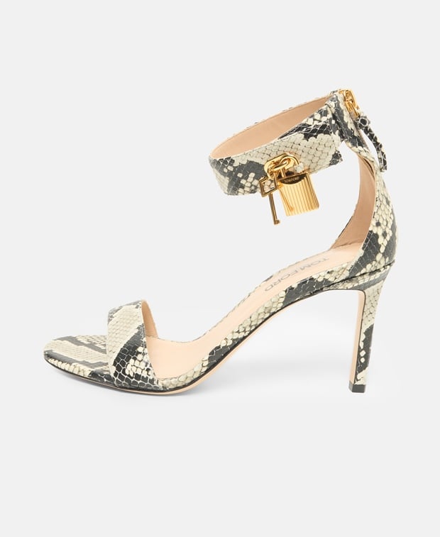 Tom Ford Roccia Heeled sandals Greige