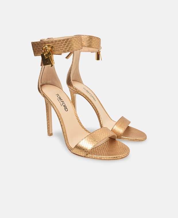 Tom Ford Ankle strap sandals Bronze