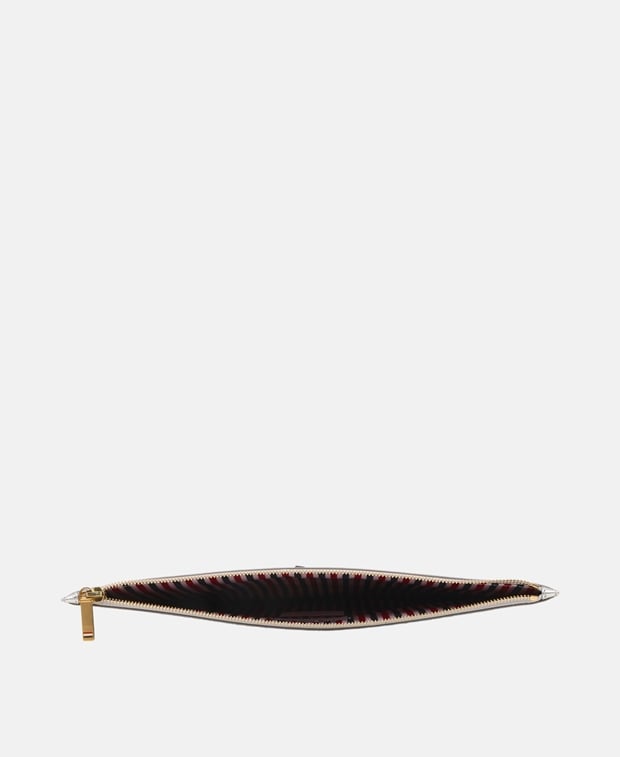 Thom Browne Leather tablet bag Silver
