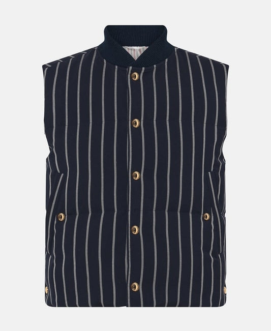 Thom Browne Down gilet Navy