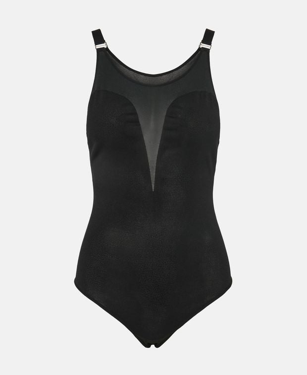 Alexander McQueen Silk-blend body