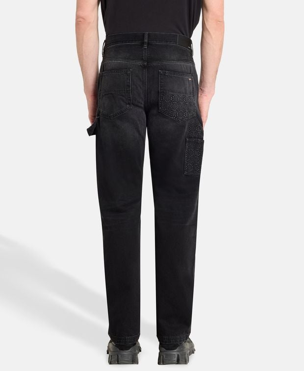 Amiri Straight leg jeans Debossed Ma Quad