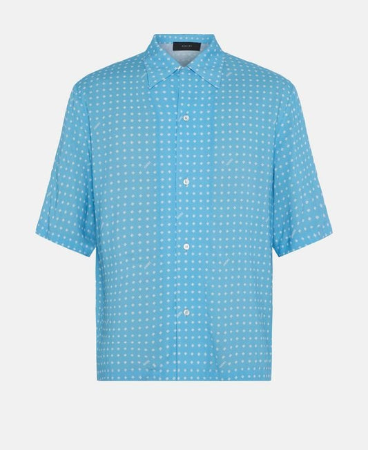 Amiri Short sleeve silk shirt Micor Ma