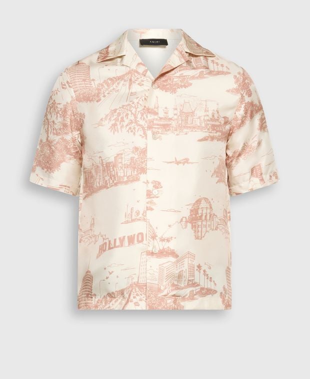Amiri Silk shirt Landmark Bowling