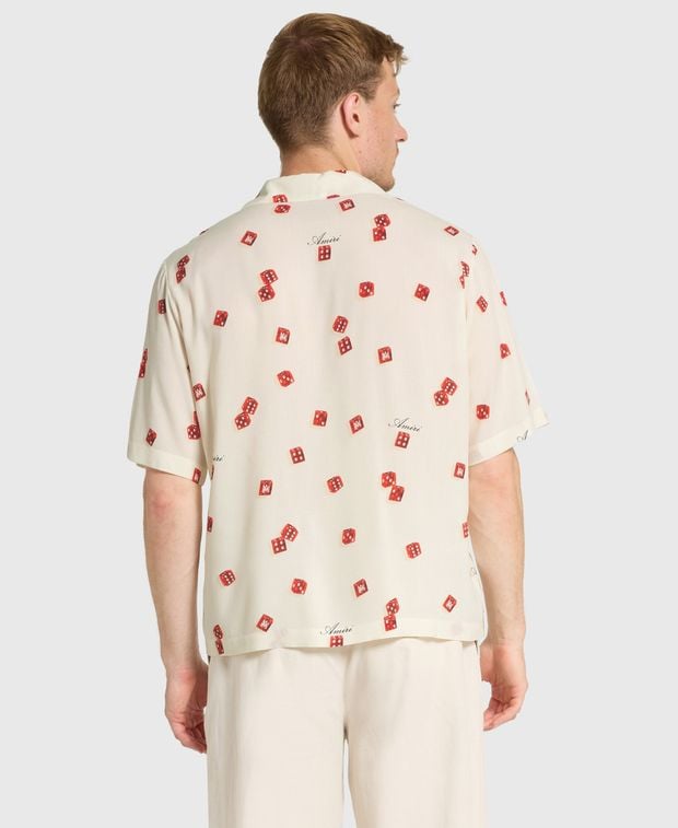 Amiri Short-sleeved shirt Dice Bowling