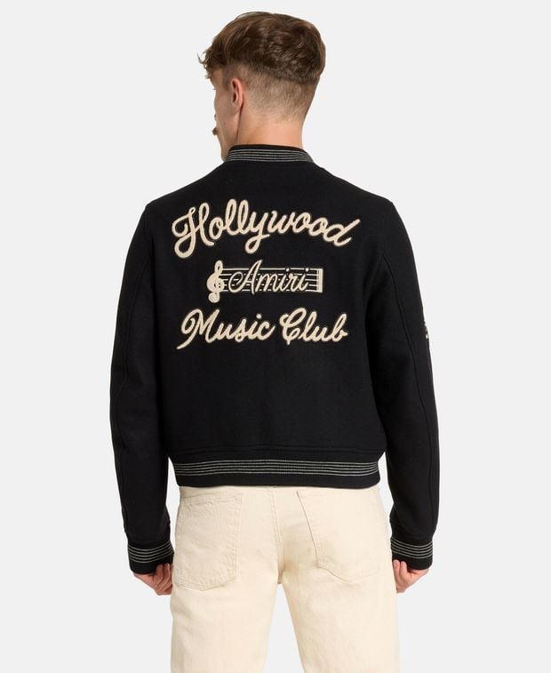 Amiri Wool-blend bomber jacket