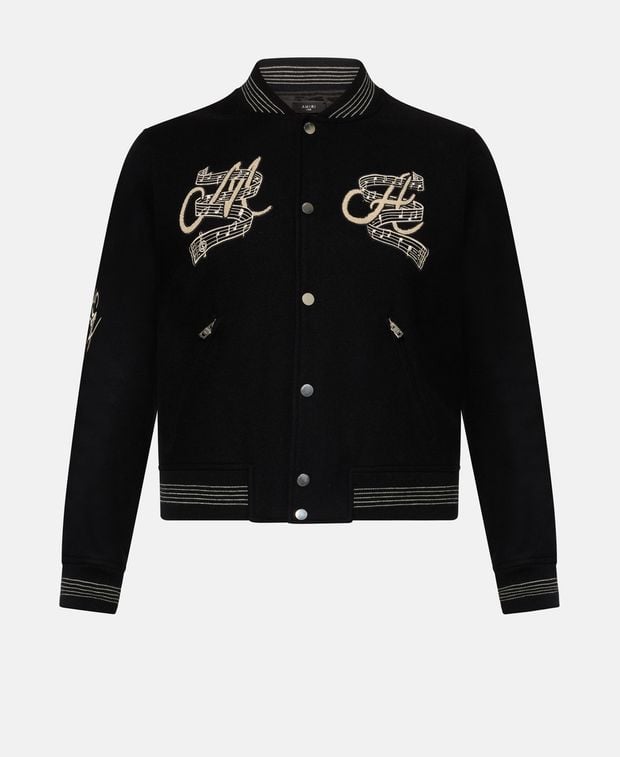 Amiri Wool-blend bomber jacket