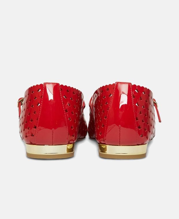 Aquazzura Ballerina flat with straps Amourose